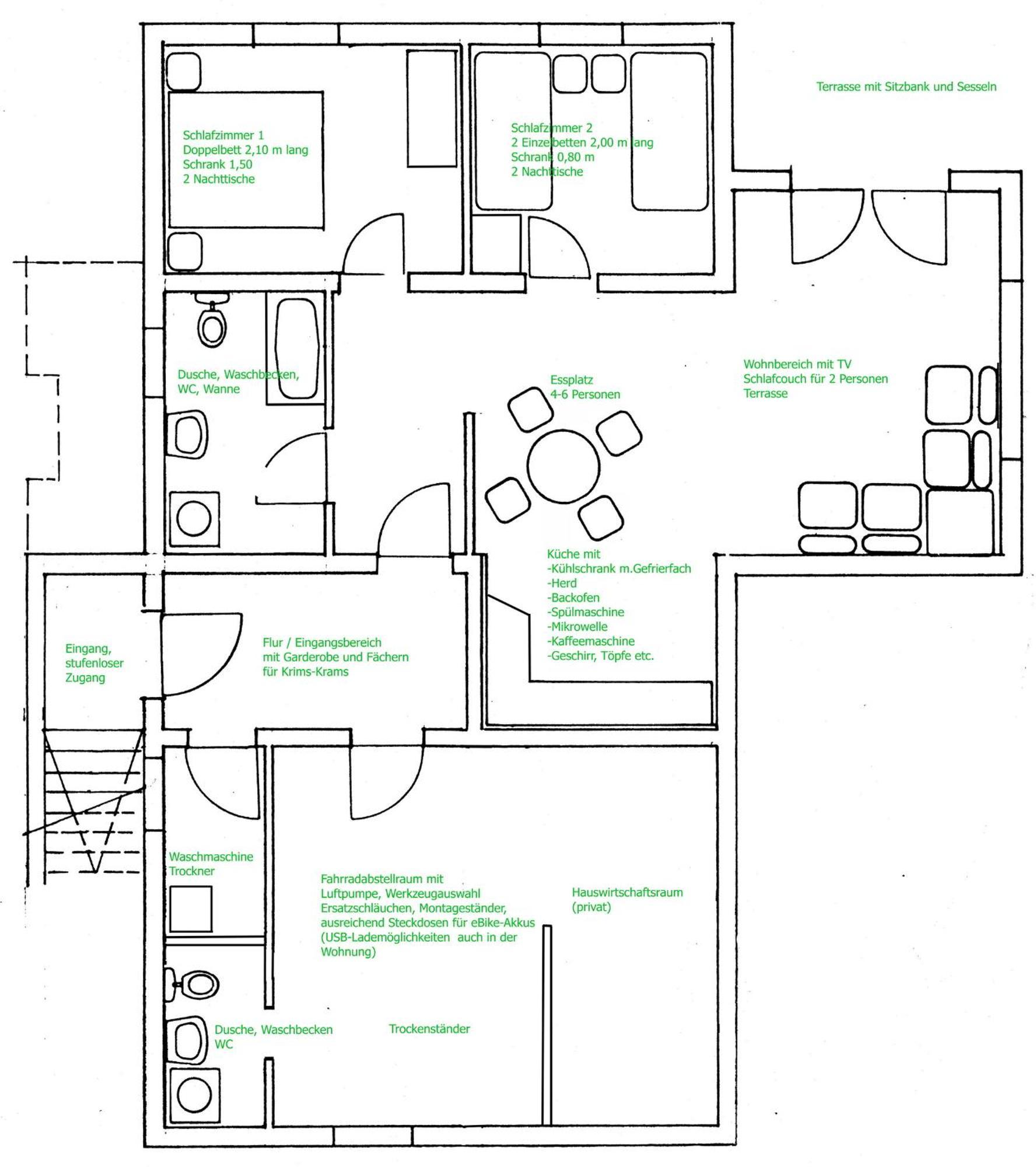 An Den Weingaerten Appartement